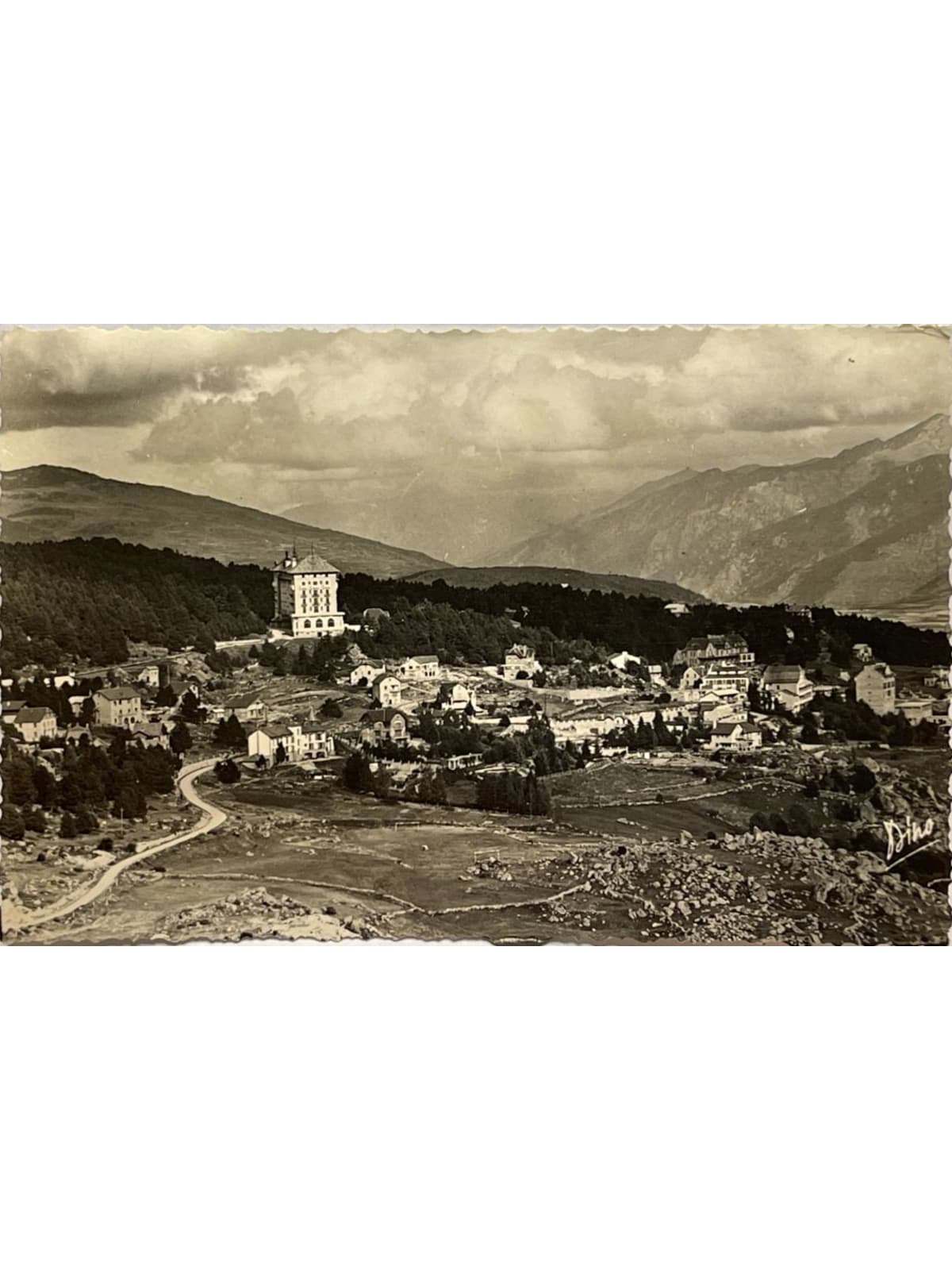 Recto de la carte postale