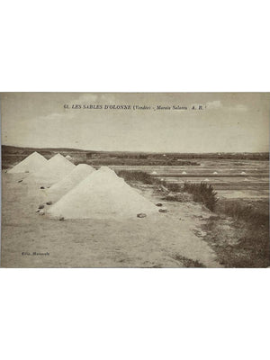 Les Sables-d'Olonne – Marais salants – Édition Marsault, CPA n° 61