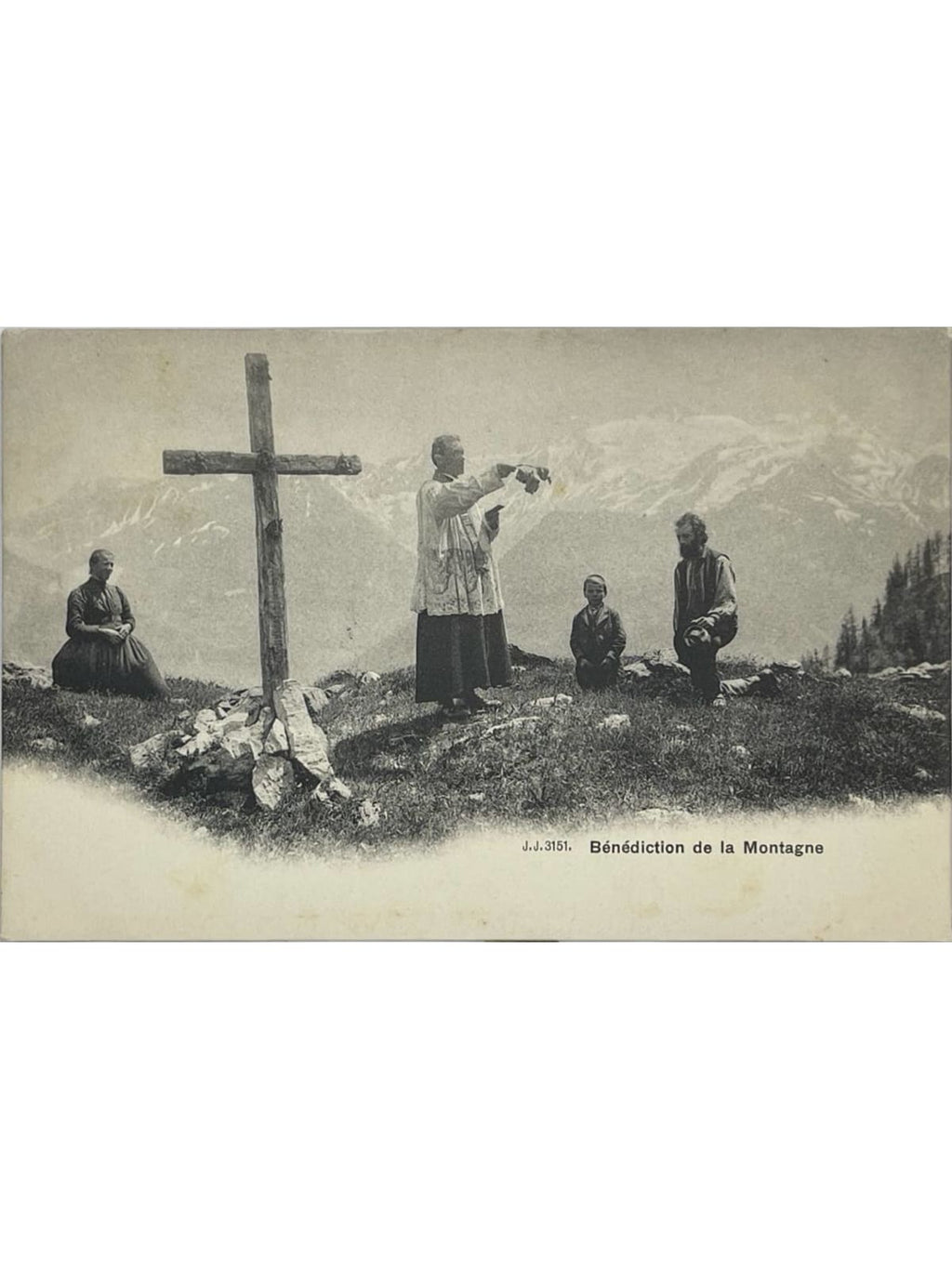 Recto de la carte postale