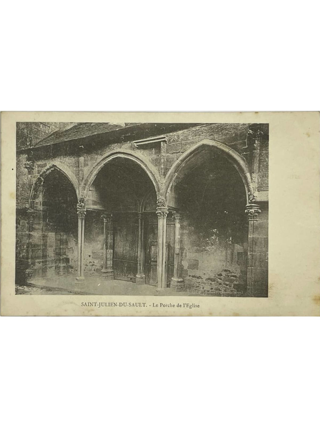 Recto de la carte postale