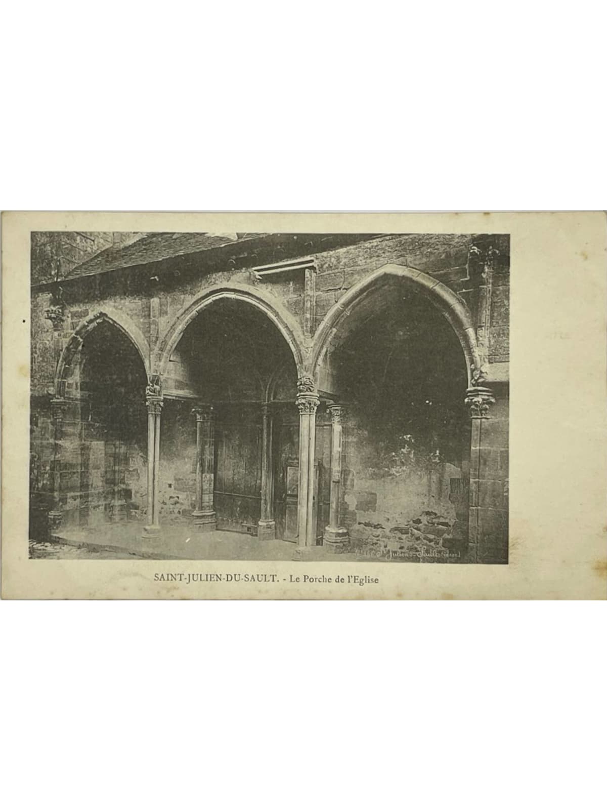 Recto de la carte postale