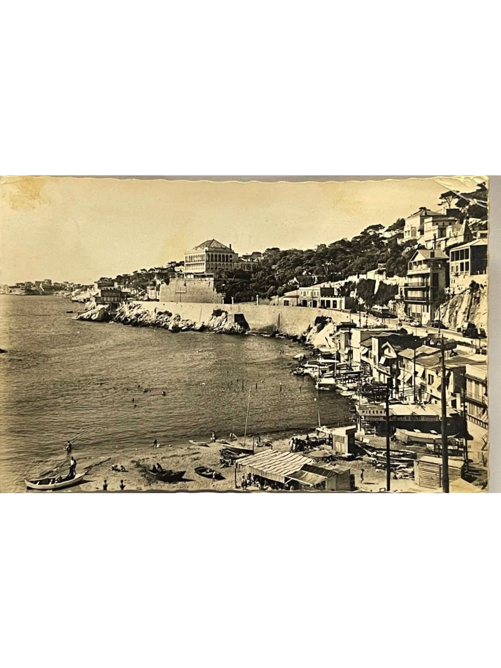 Recto de la carte postale