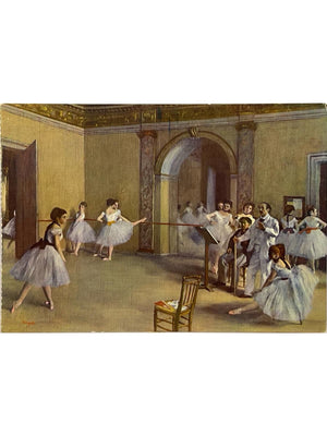 Paris – Musée du Louvre – Le Foyer de la danse d'Edgar Degas – CPSM