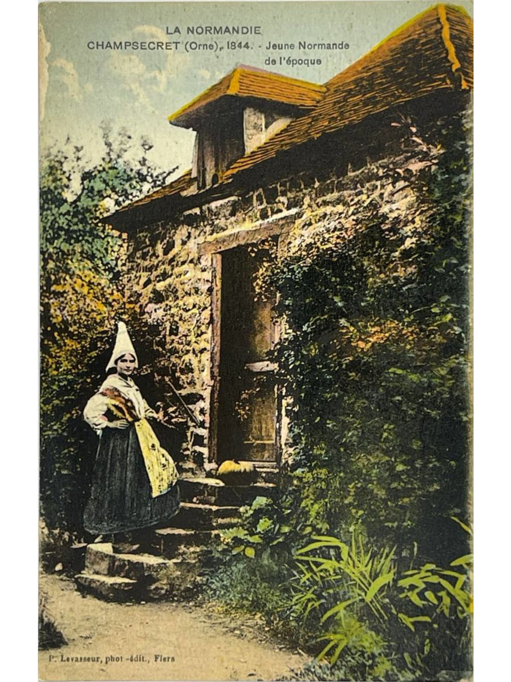 Recto de la carte postale