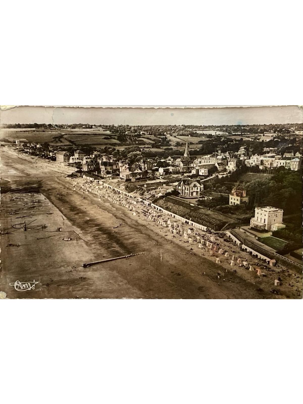 Recto de la carte postale