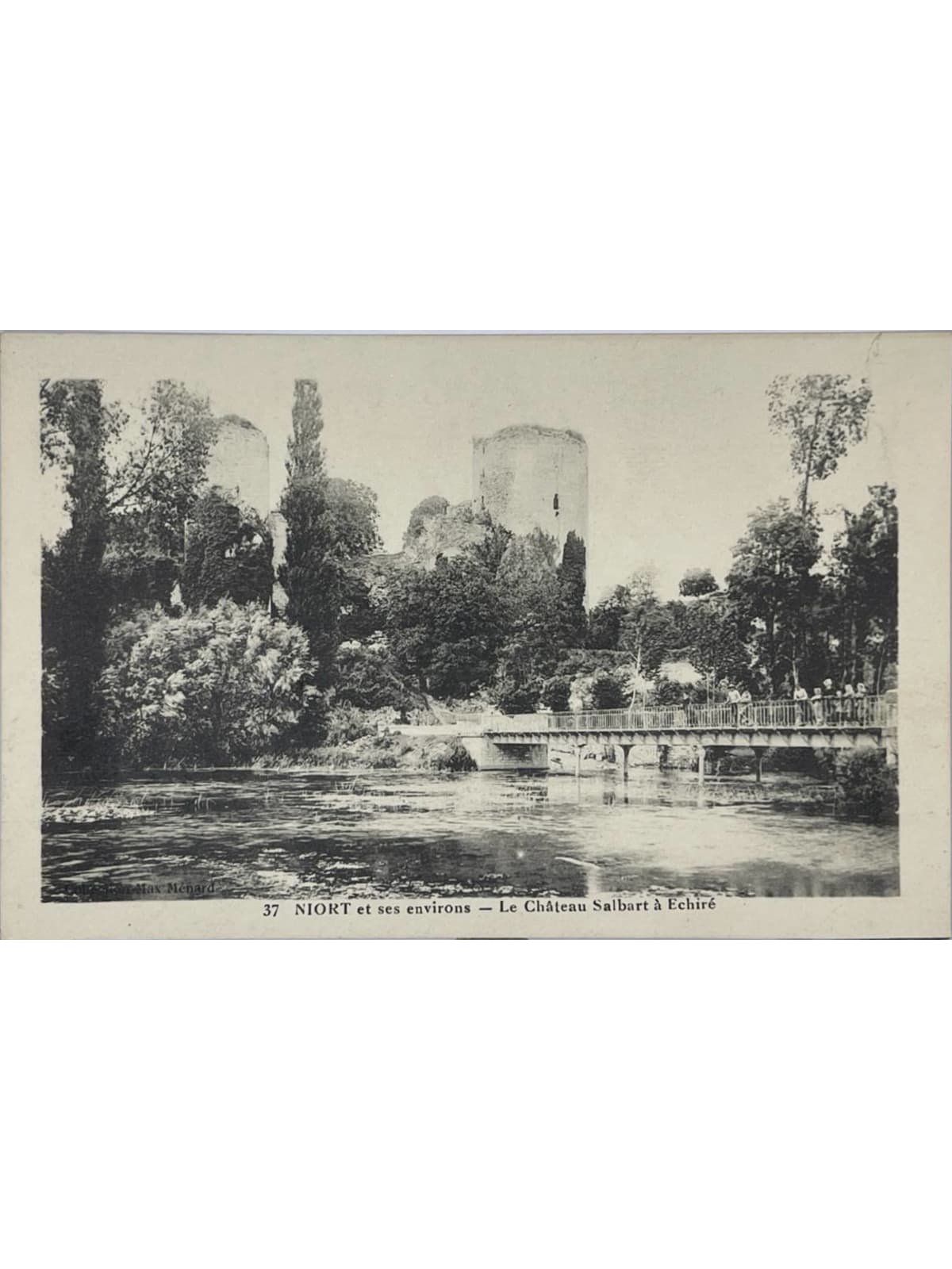 Recto de la carte postale