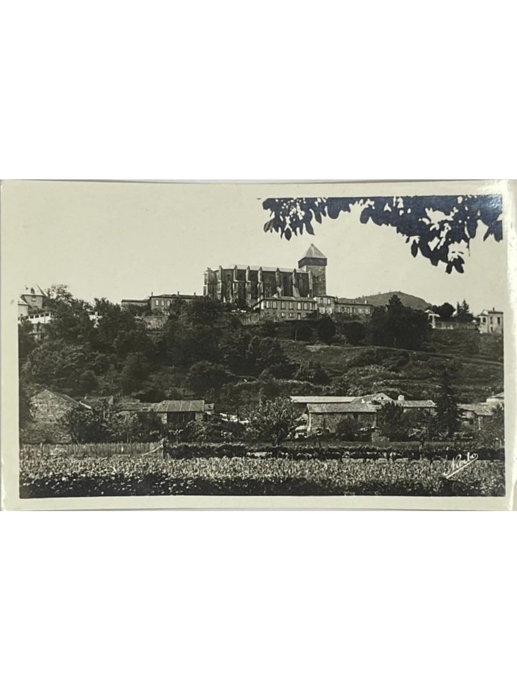 Recto de la carte postale