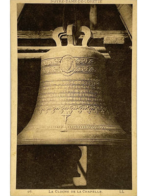 Ablain-Saint-Nazaire – Notre-Dame-de-Lorette, cloche de la chapelle – CPA n°16