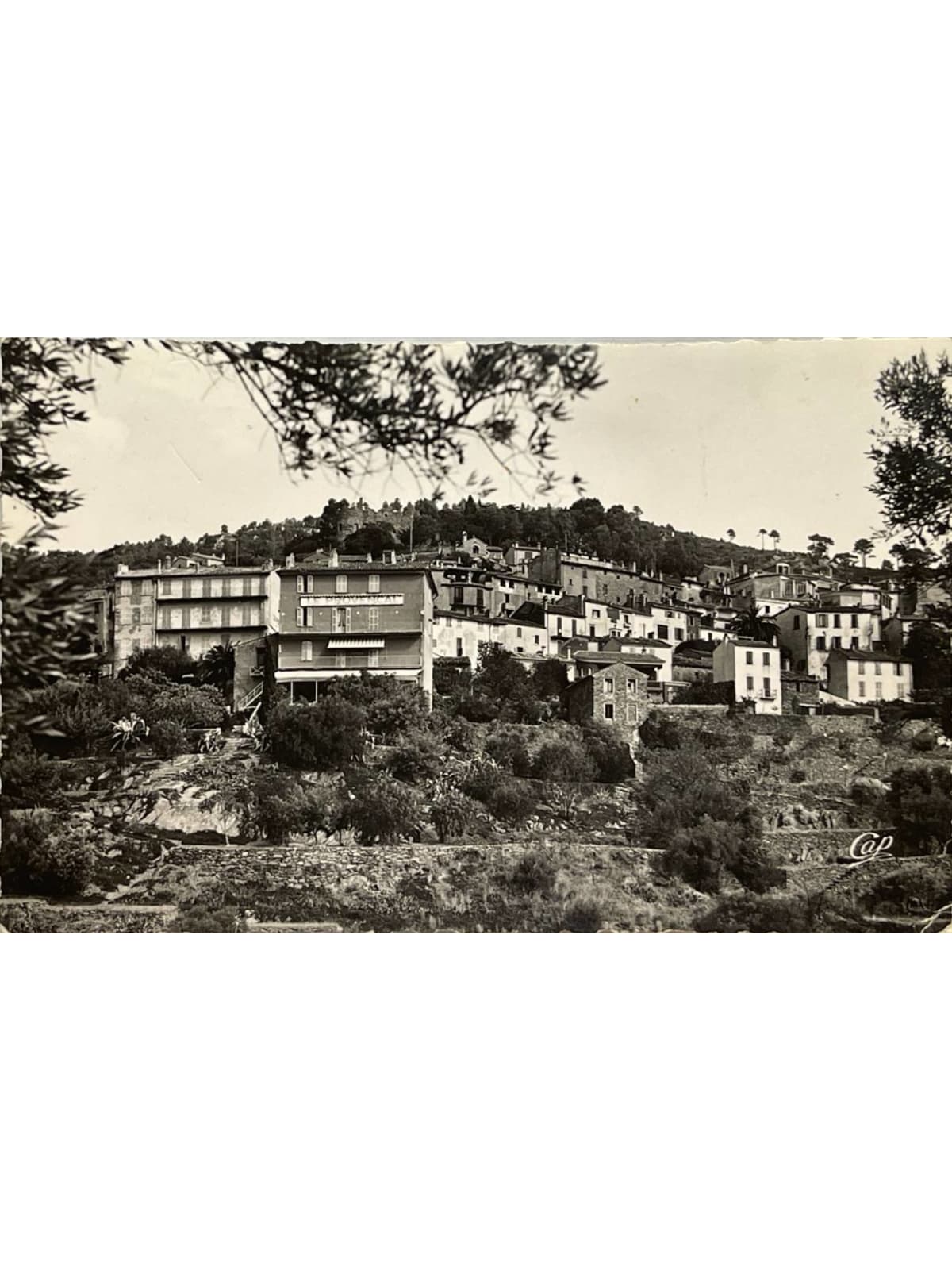 Recto de la carte postale