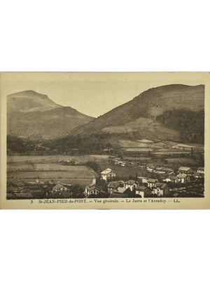 Saint-Jean-Pied-de-Port – Vue générale, Jarra et Arradoy – CPA n° 3