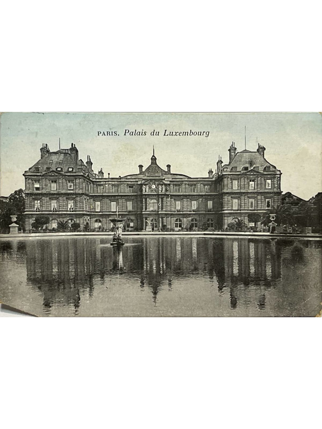 Recto de la carte postale