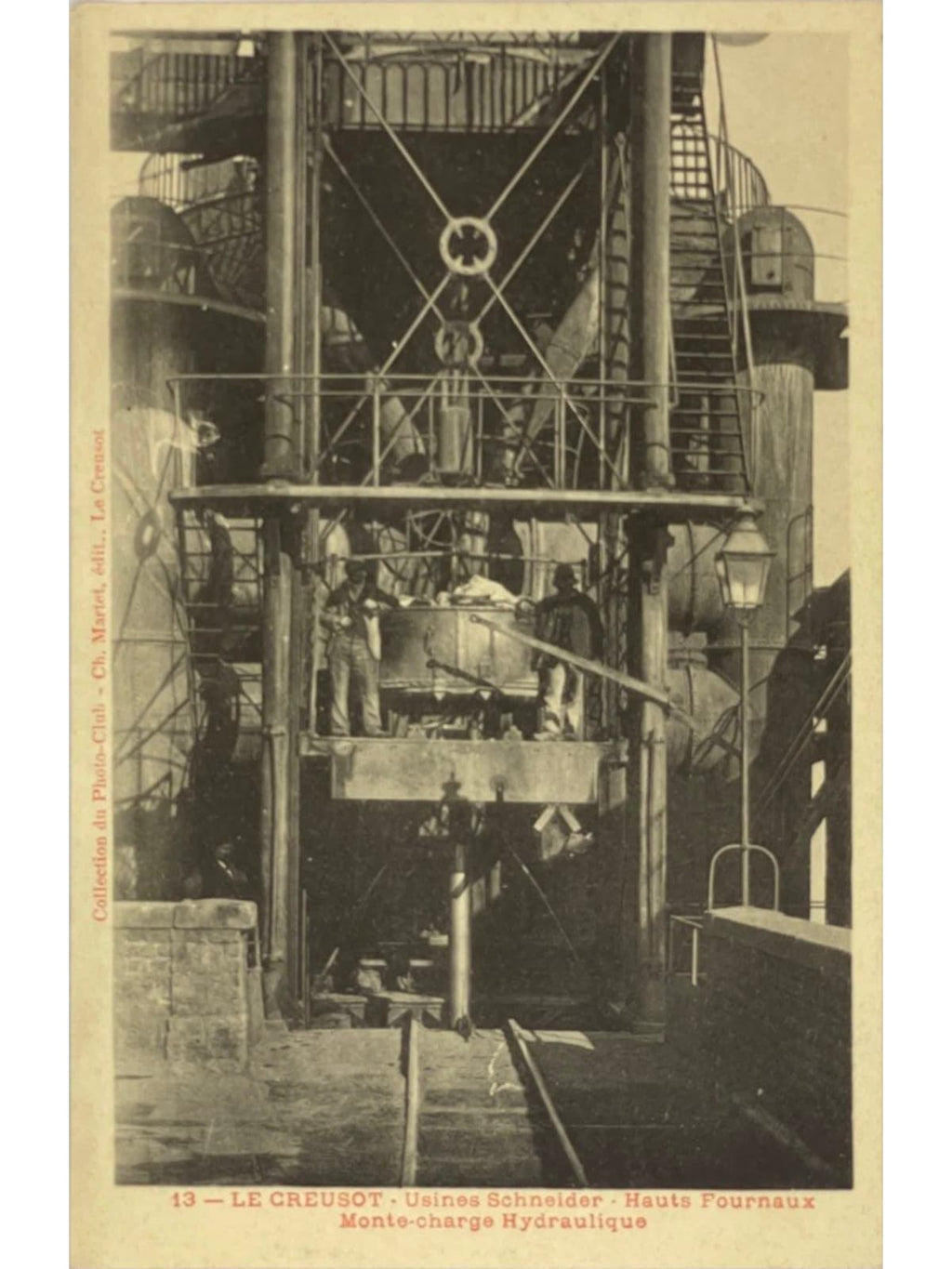 Recto de la carte postale