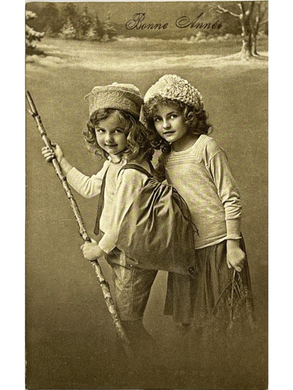 Recto de la carte postale