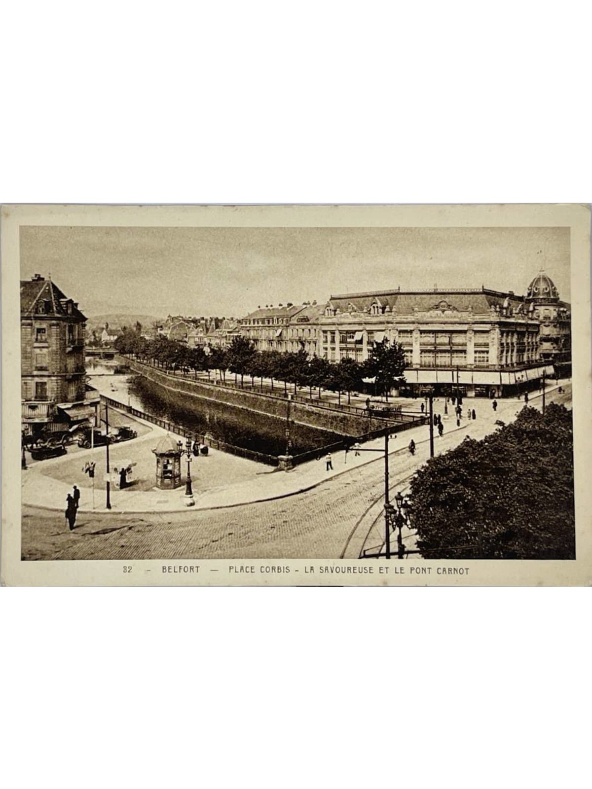 Recto de la carte postale