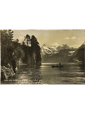 Wolfsprung et Urirotstock – Lac d'Uri, Suisse – CPA ancienne