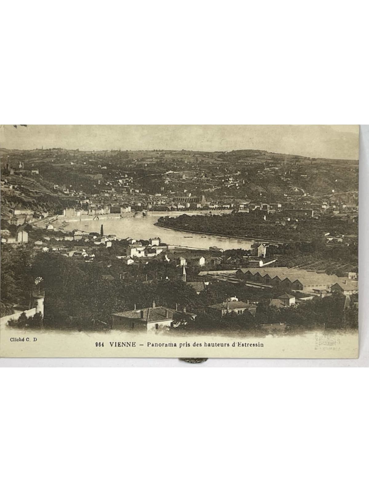 Recto de la carte postale