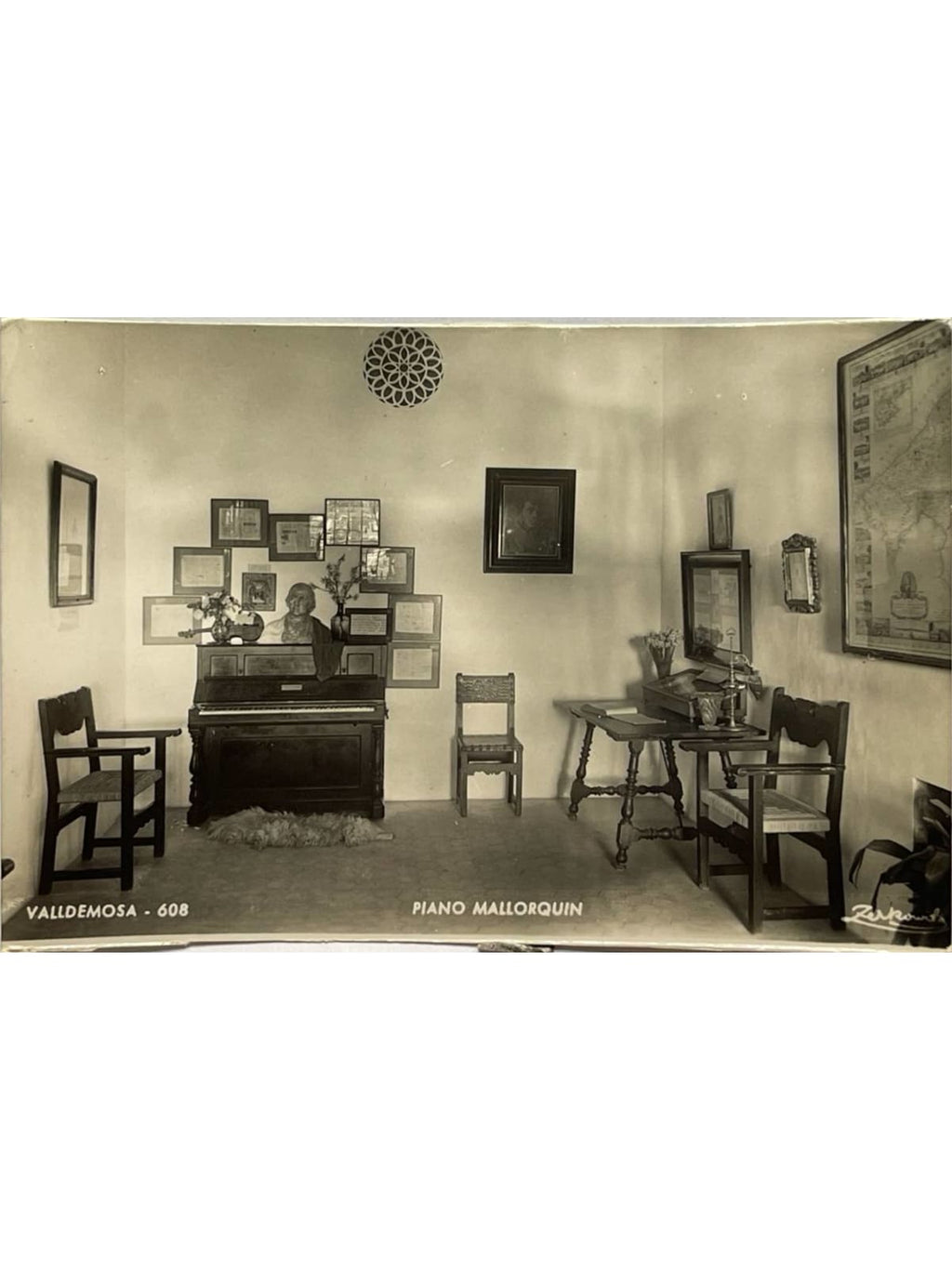 Recto de la carte postale