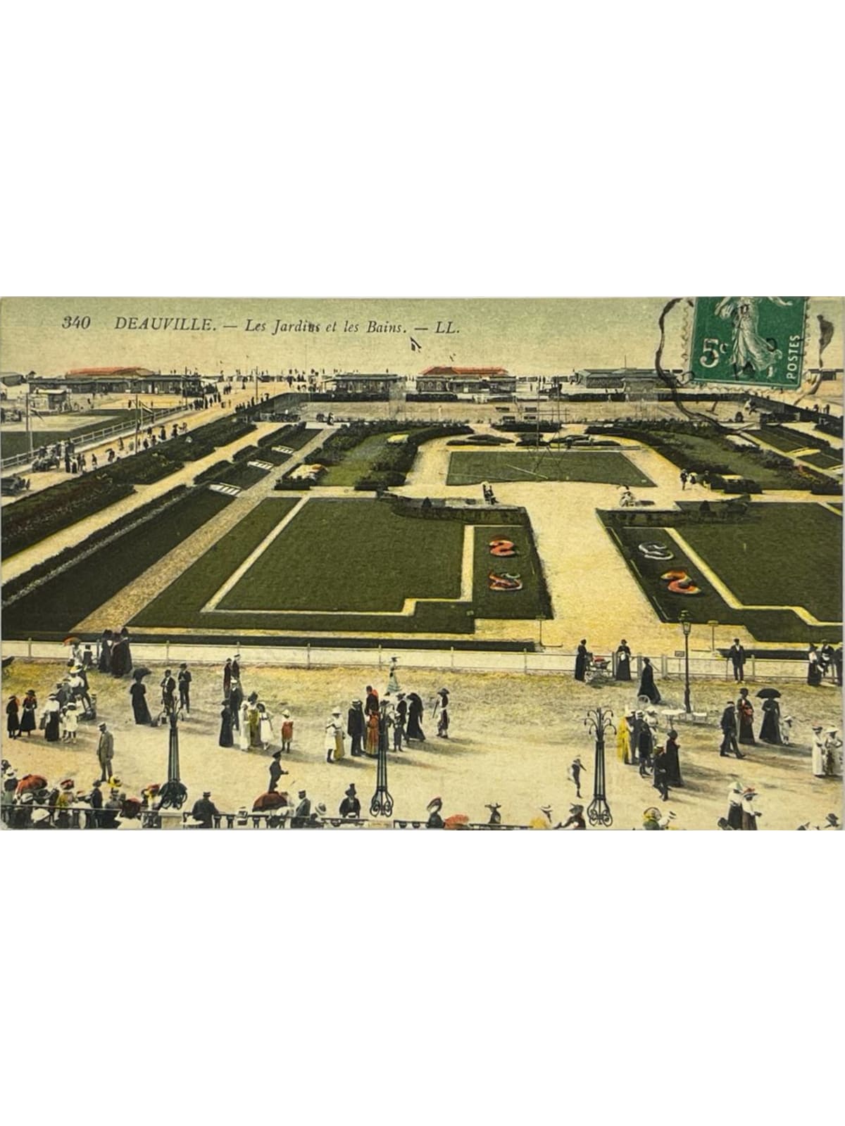 Recto de la carte postale