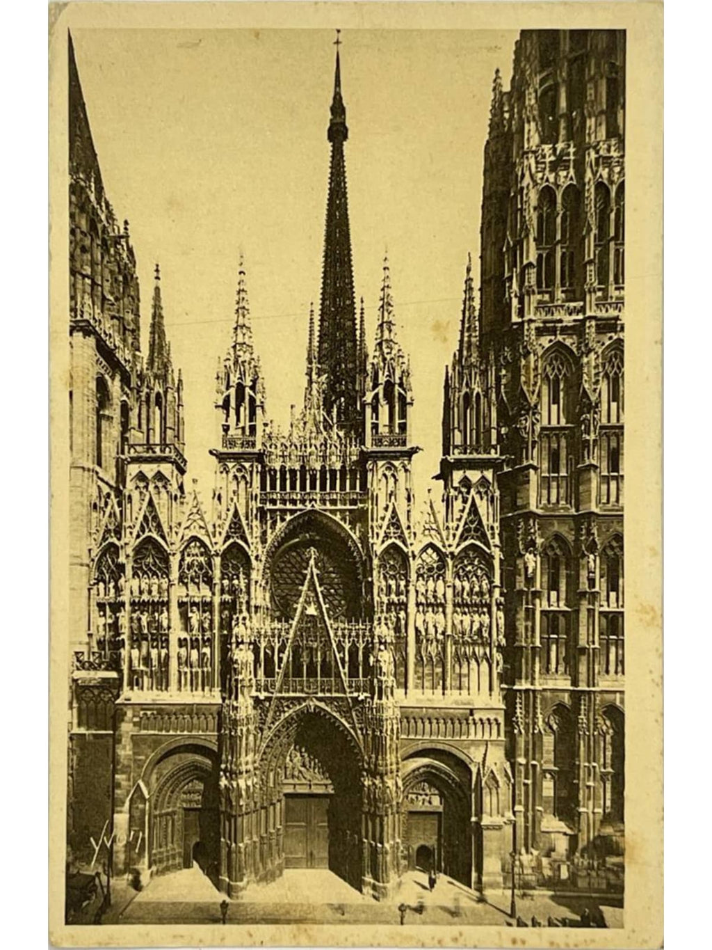 Recto de la carte postale