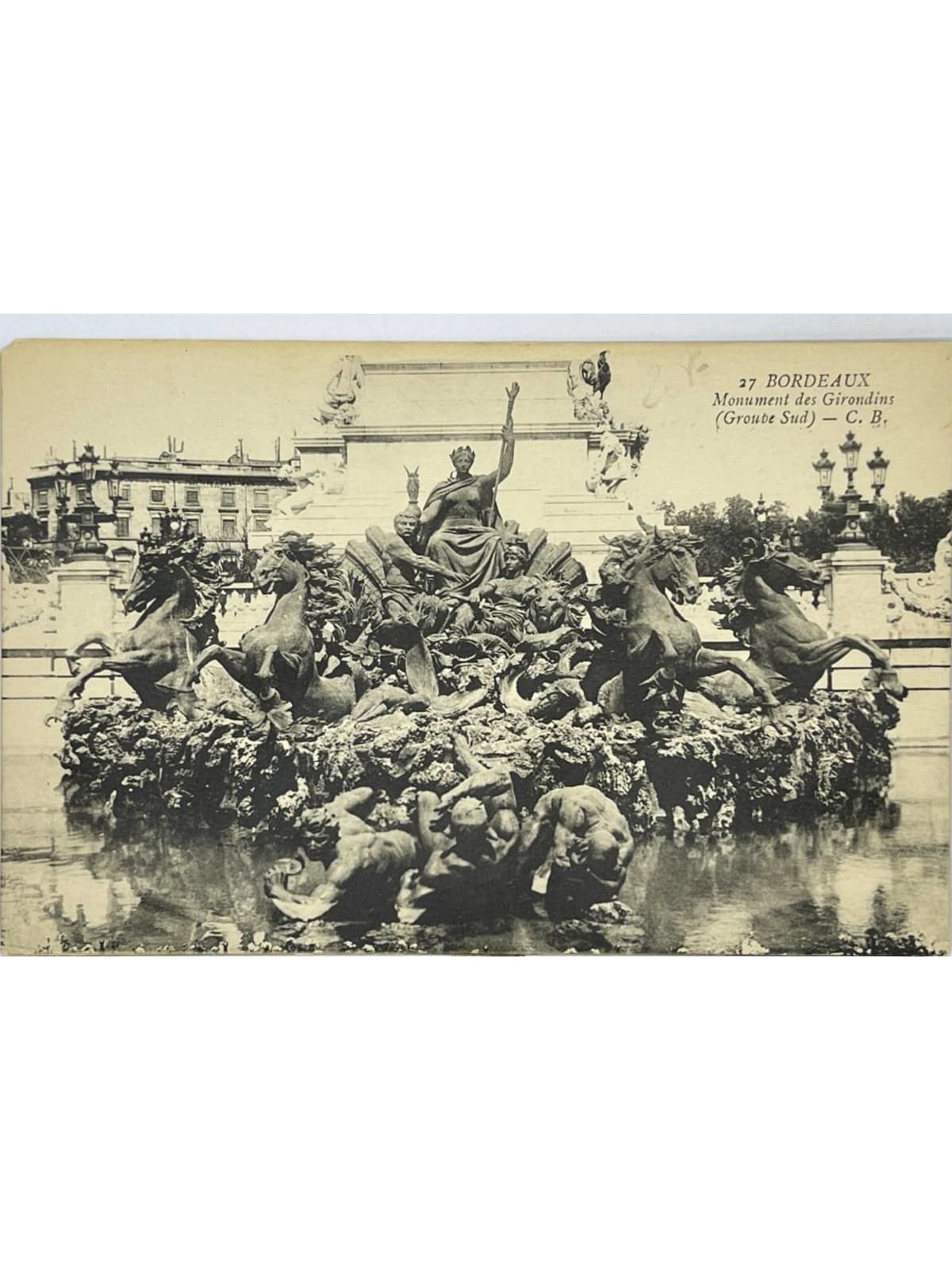 Recto de la carte postale