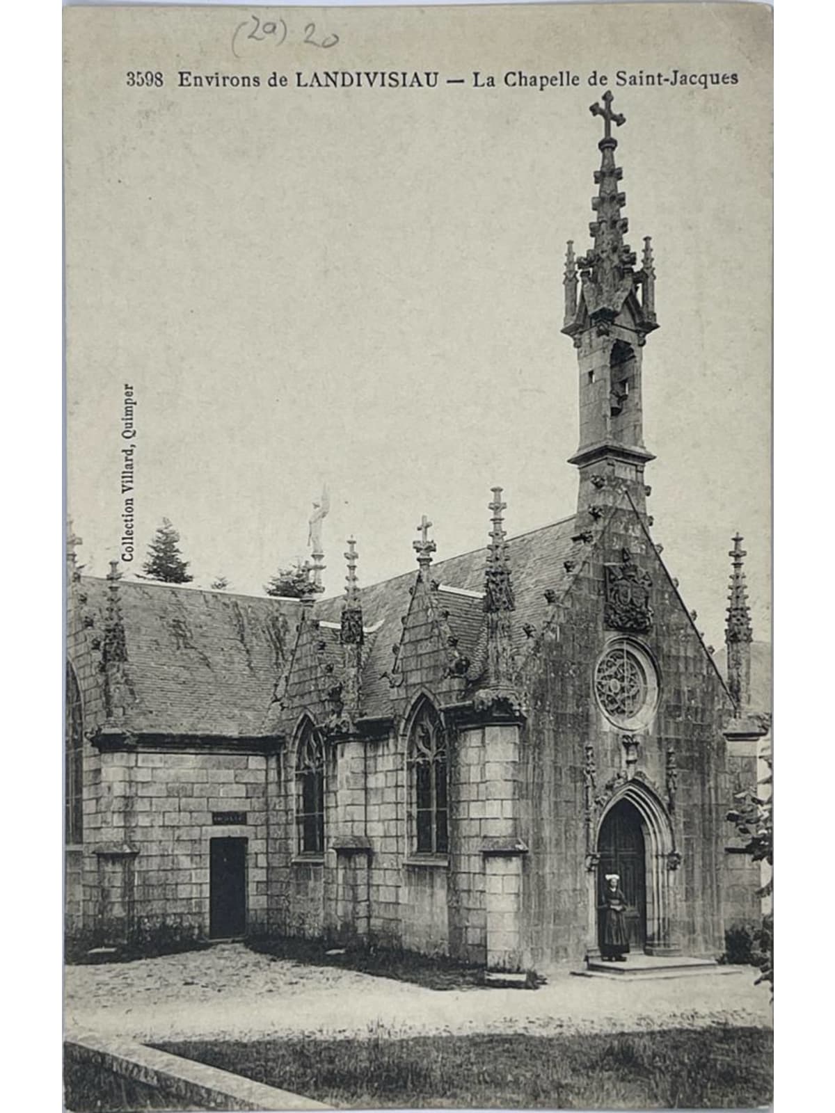 Recto de la carte postale