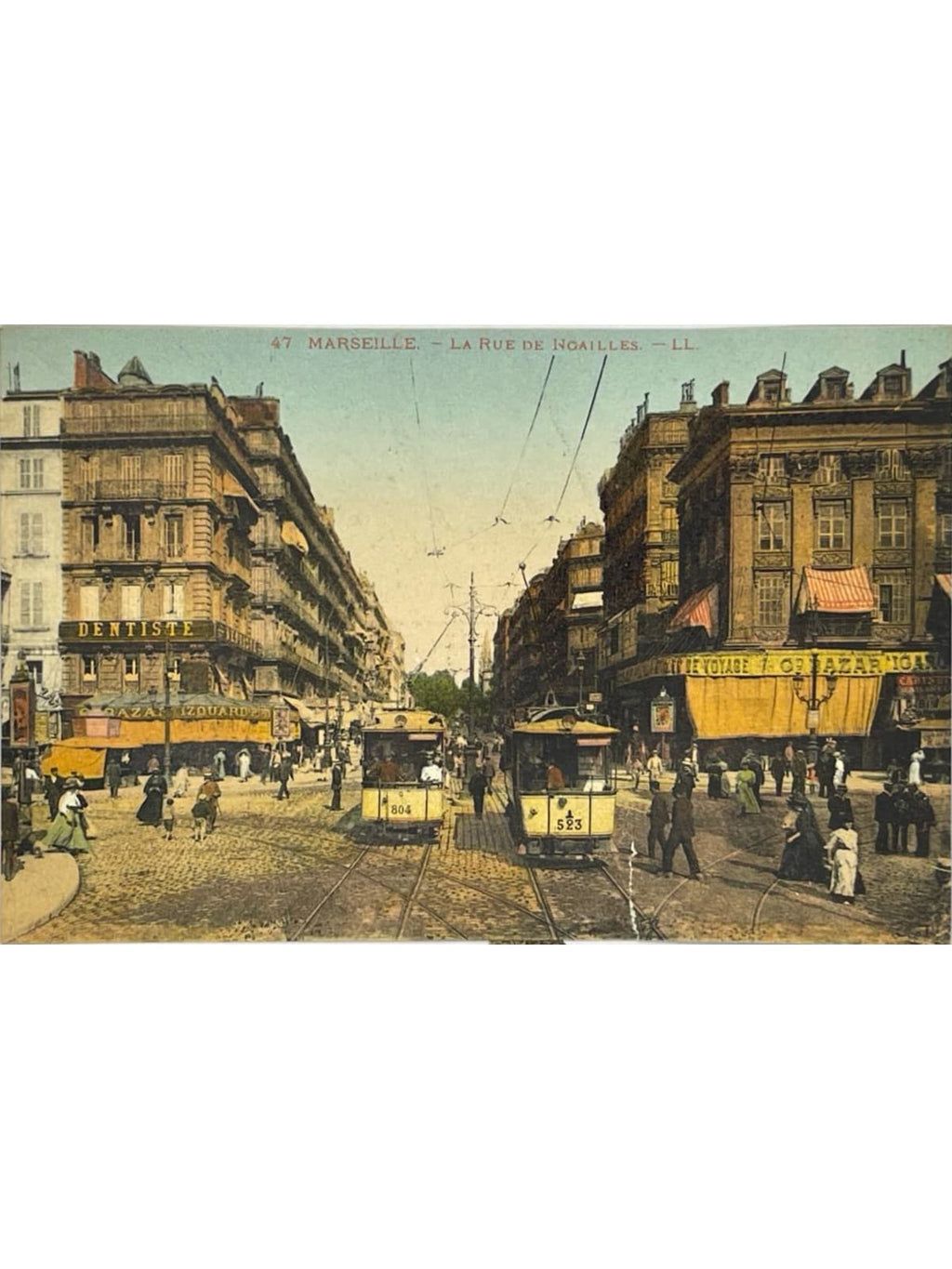 Recto de la carte postale
