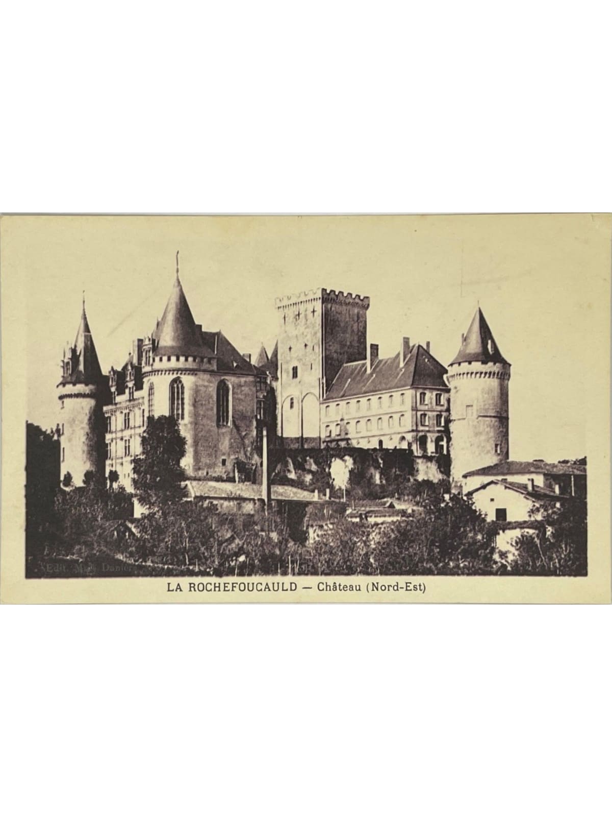 Recto de la carte postale