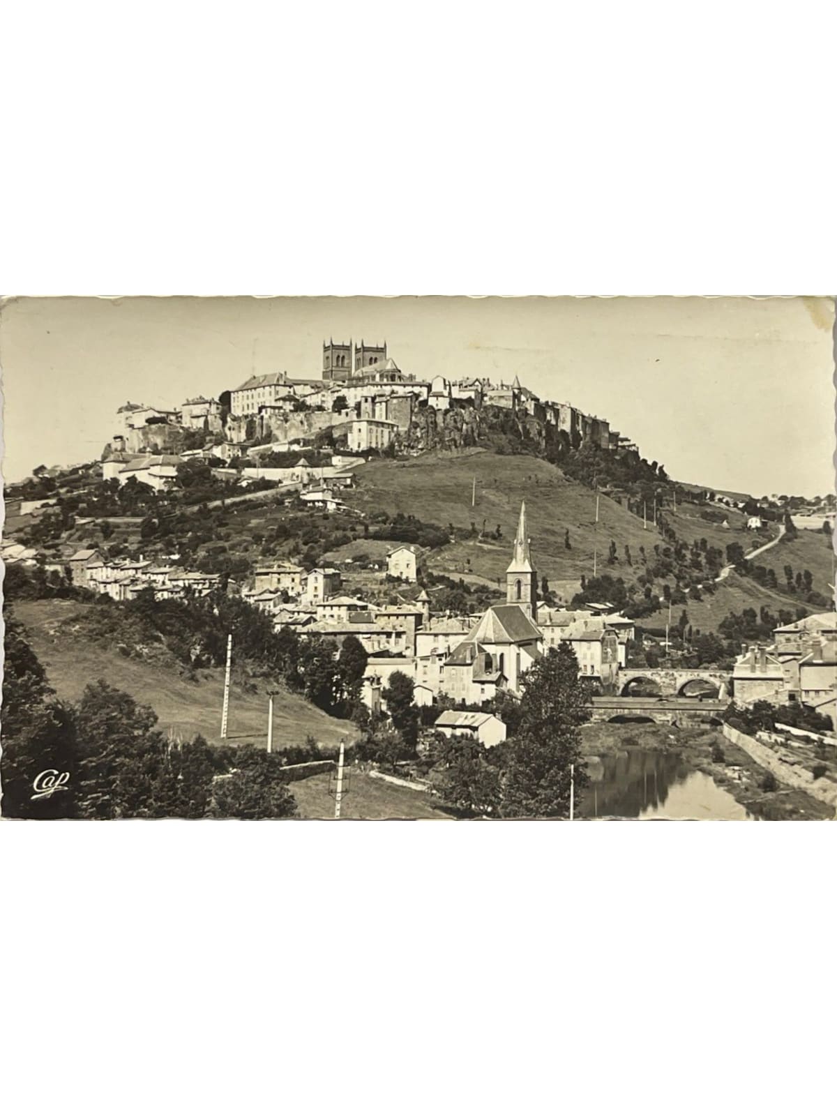 Recto de la carte postale