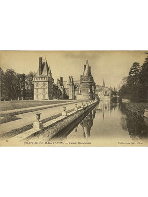 Maintenon – Château, façade méridionale – CPA N.D. n° 38