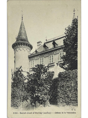 Saint-Just-d'Avray – Château de la Valsonnière – CPA n° 558