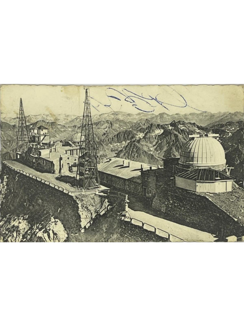 Recto de la carte postale