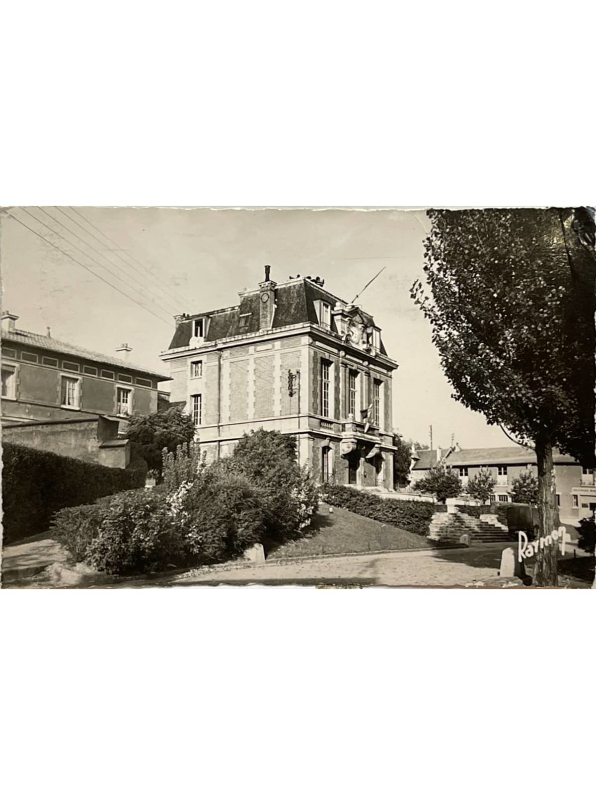 Recto de la carte postale