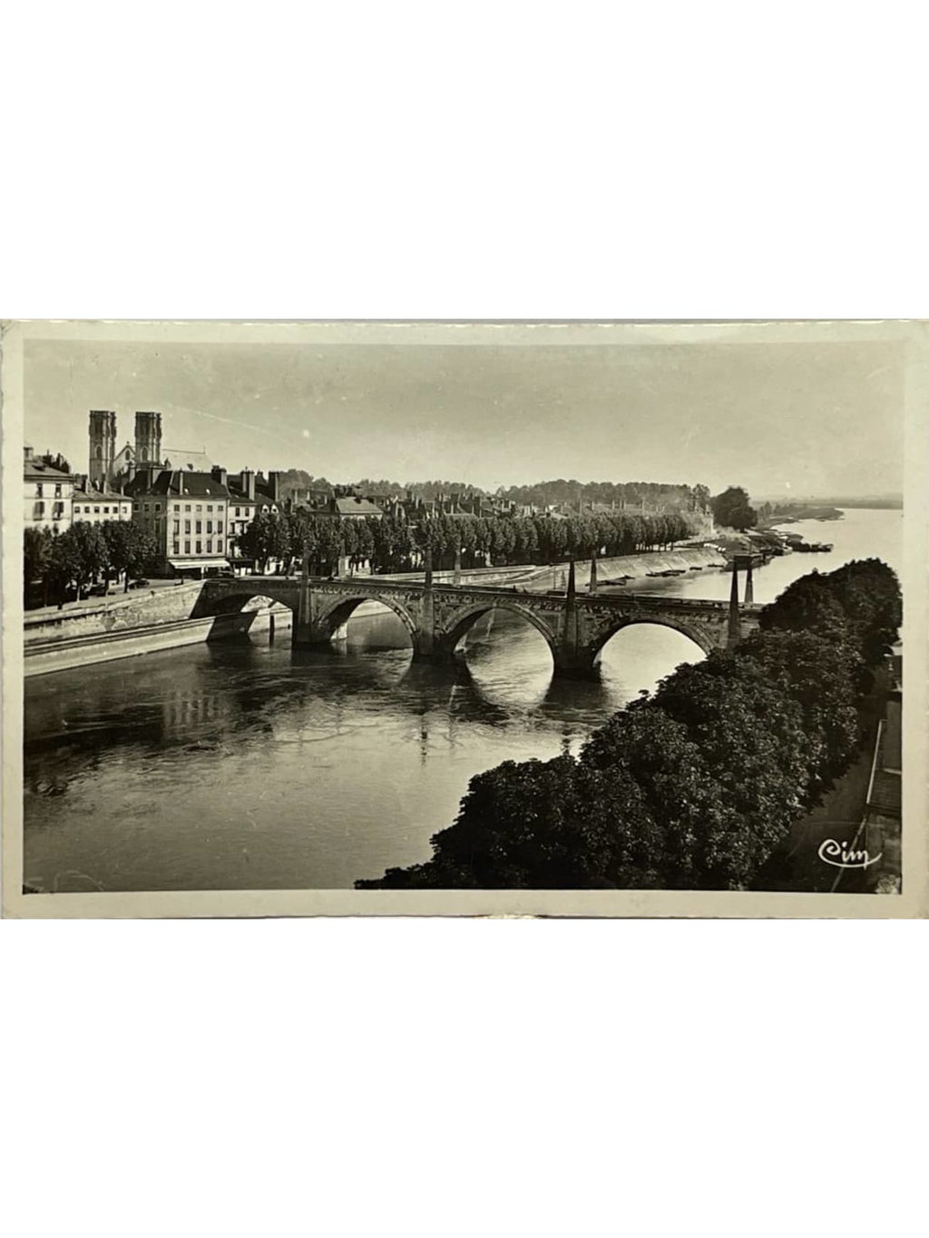 Recto de la carte postale