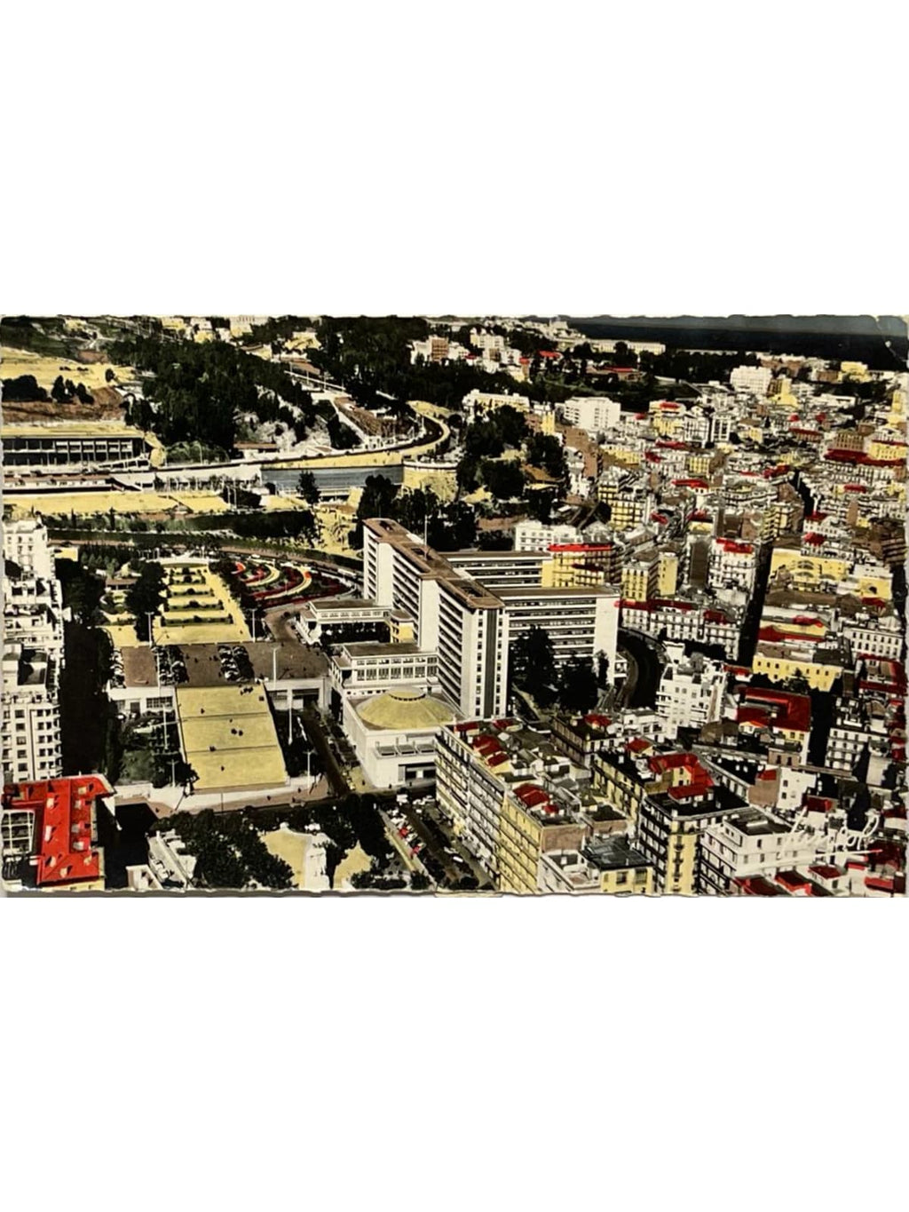 Recto de la carte postale