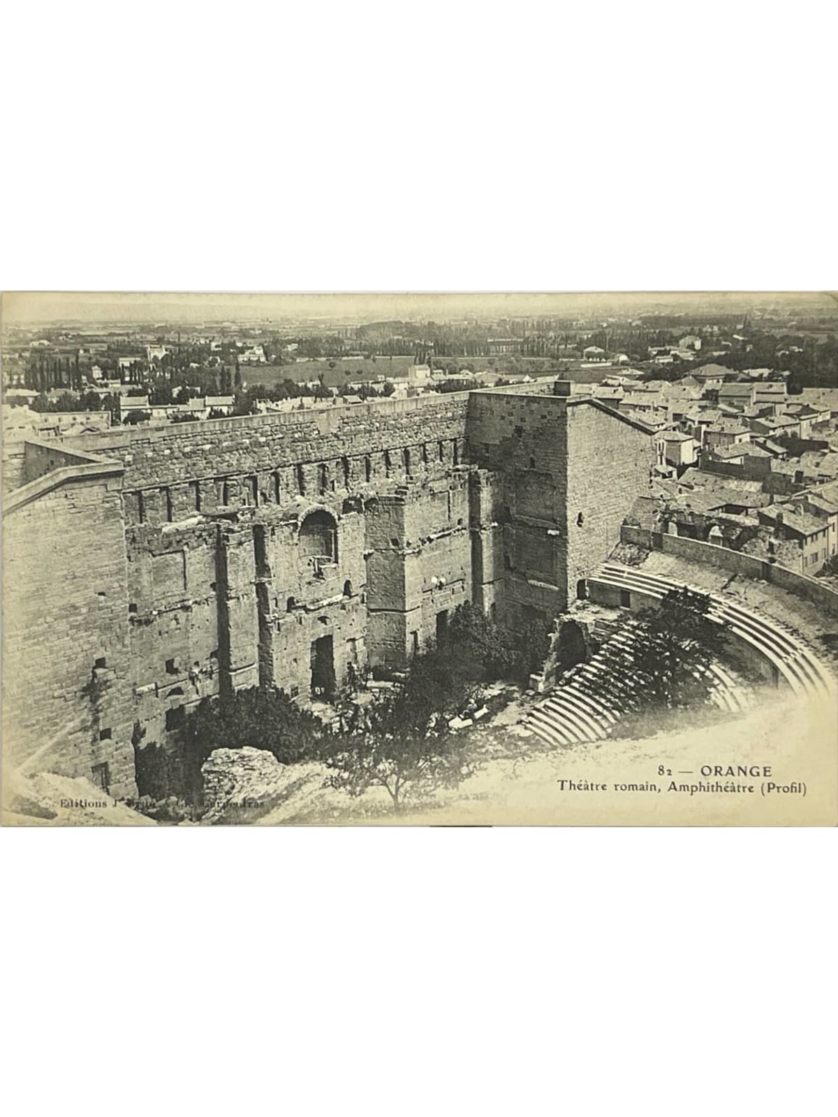Recto de la carte postale