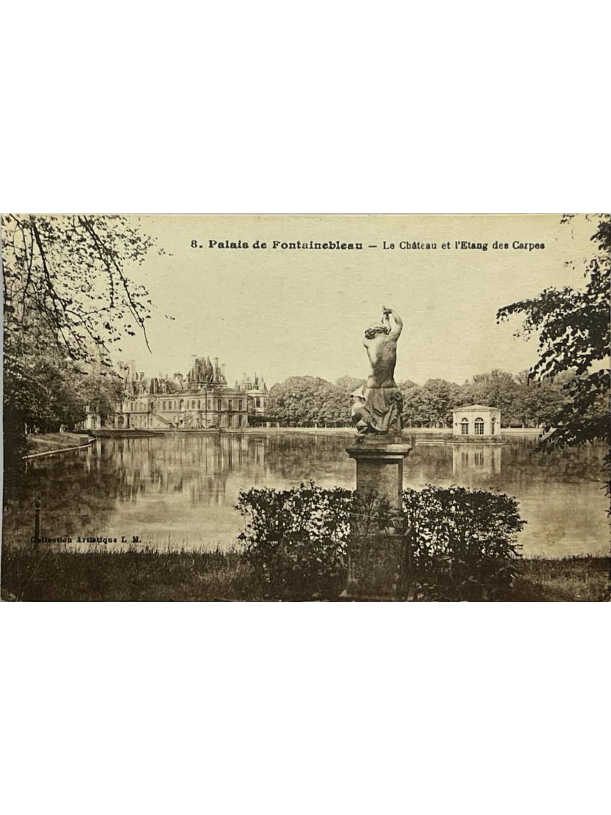 Recto de la carte postale