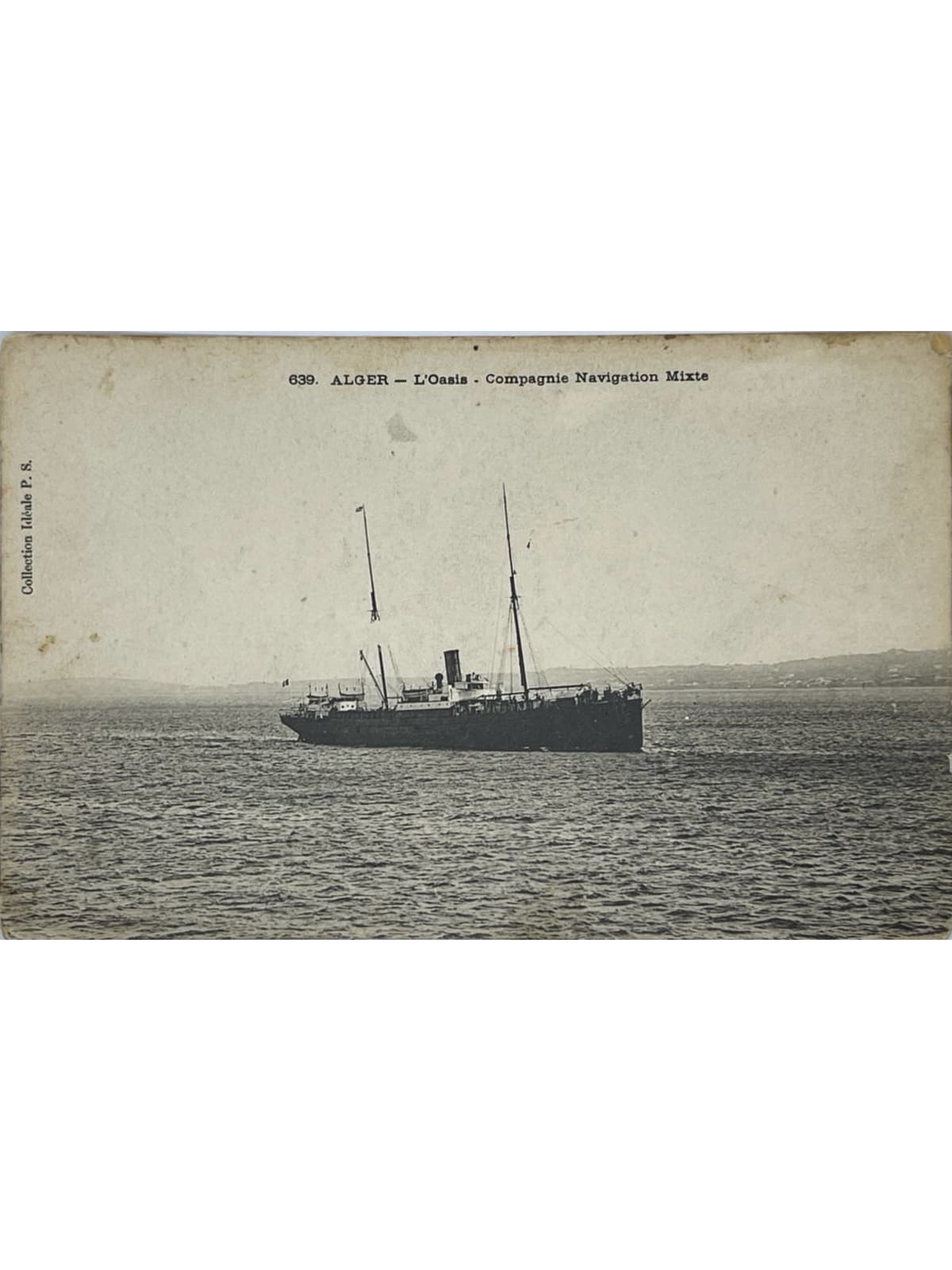 Recto de la carte postale
