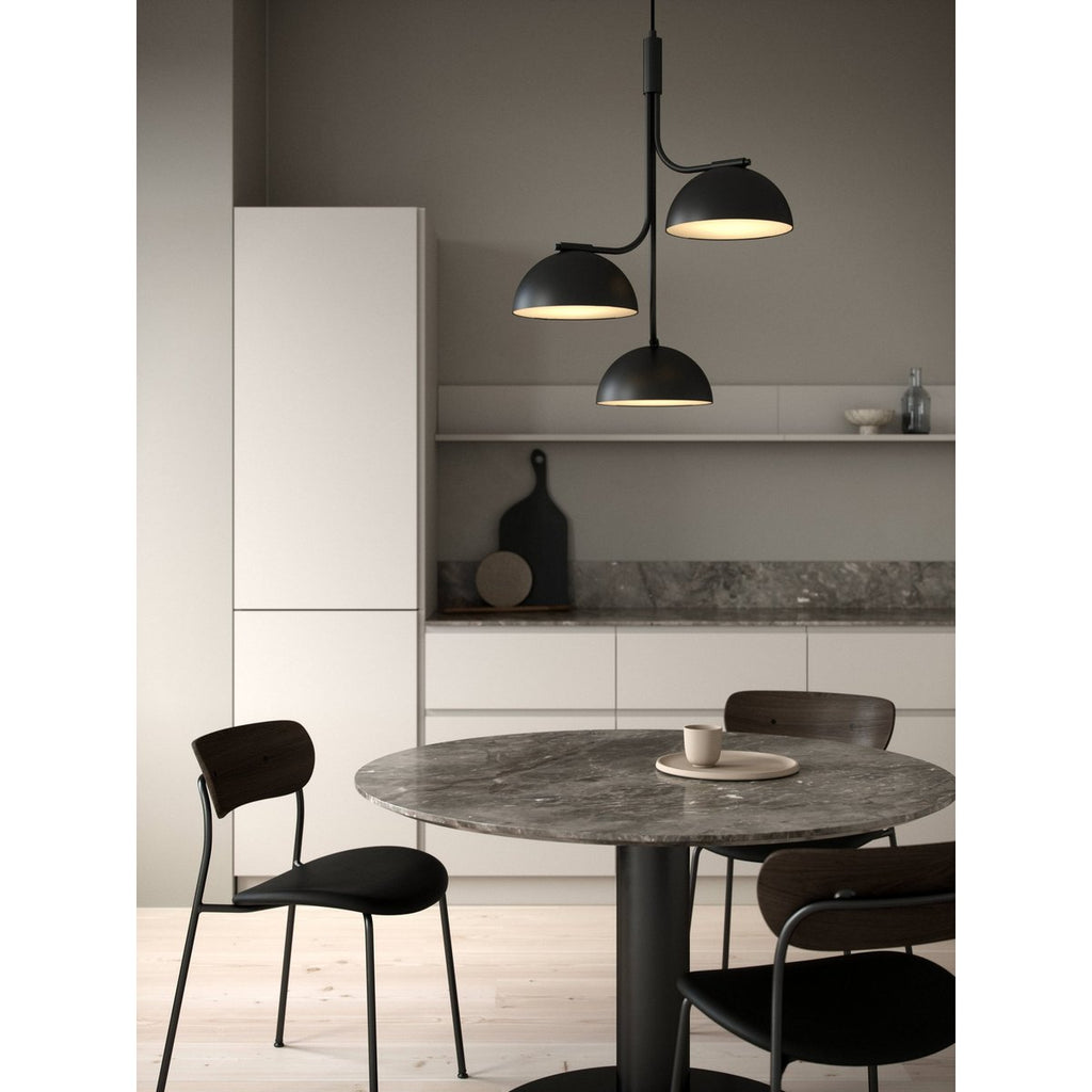 Nordlux Scandinavian design pendant light - matt black - new in box - 73cm to 3 meter
