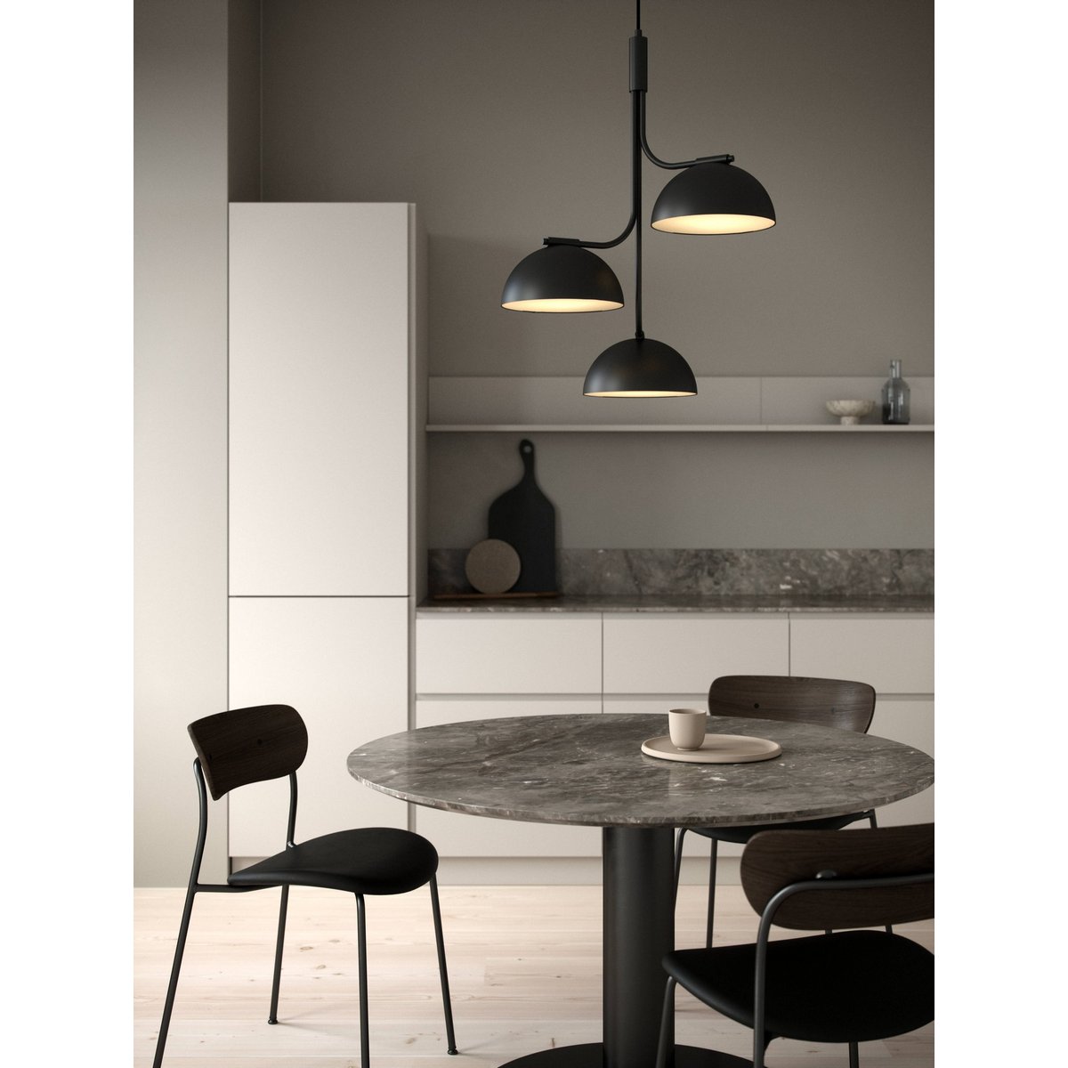 Nordlux skandinavische Design-Pendelleuchte – matt-schwarz – neu in OVP – 73cm bis 3 Meter