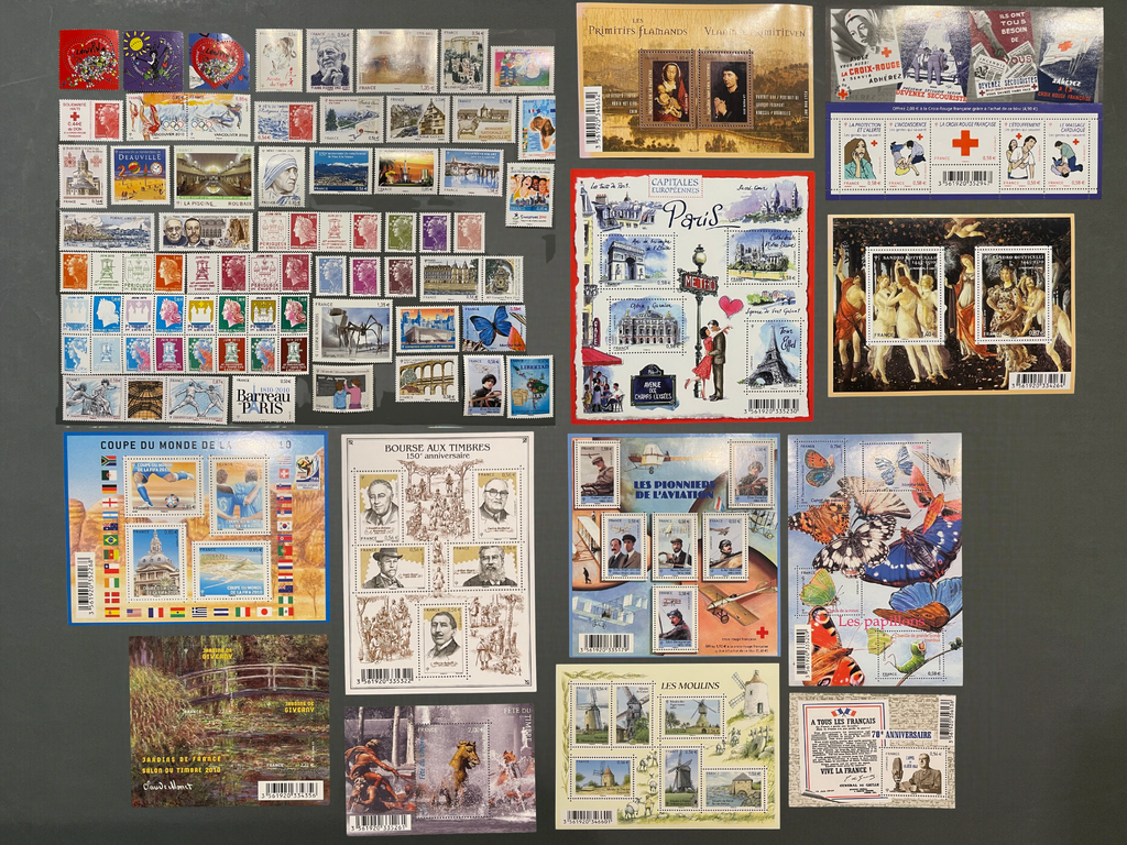 Timbre France Collection - Année 2010 complète - NEUFS** sans charnière - MNH